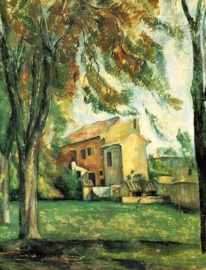 Paul Cezanne Der Teich des Jas de Bouffan im Winter Germany oil painting art